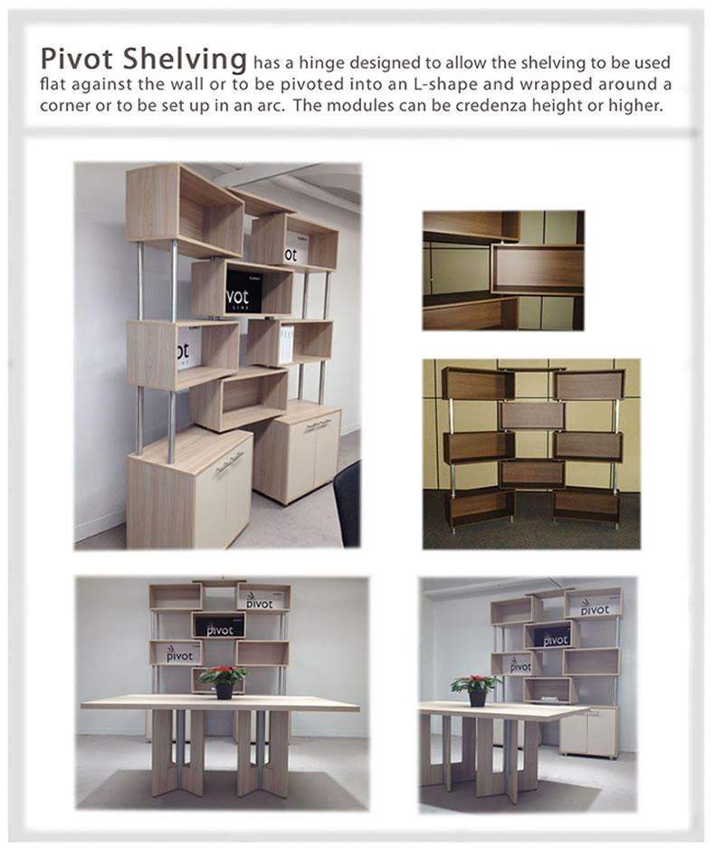 Pivot Shelving
